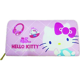 Bóp ví Hello Kitty - sọc caro