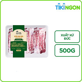 Sườn Non Heo Đông Lạnh Trust Farm Cắt Cọng 500g