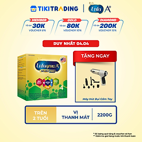 Sữa bột Enfagrow A+ Neuropro 4 2.2kg với DHA giúp phát triển não bộ cho trẻ từ 2–6 tuổi