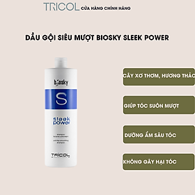 Hình ảnh Dầu gội siêu mượt cho tóc thẳng Sleek Power Shampoo 1000ML