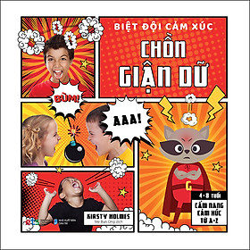 Sách Biệt Đội Cảm Xúc - Chồn Giận Dữ