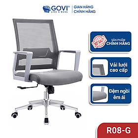 Mua Ghế xoay văn phòng GOVI Ryan R08-G - Lưng lưới thoáng mát  đệm ngồi êm ái