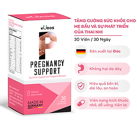 Viên Nang Cho Mẹ Bầu Tăng Cường Sức Khỏe KUDOS PREGNANCY SUPPORT (Hộp 30 Viên)