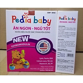 Siro Pediababy hỗ trợ tiêu hóa cho bé ăn ngon ngủ tốt  bé từ 1 tuổi trở