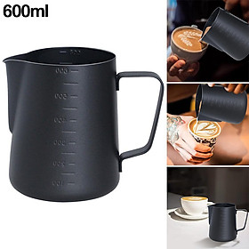 Stainless Steel Frothing Coffee Pitcher Household for Coffee Shop  Milk