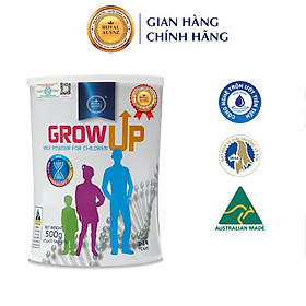 Sữa Bột Hoàng Gia Úc GROW UP MILK POWDER Hỗ Trợ Phát Triển Chiều Cao Cho