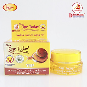 Hình ảnh ONE TODAY - KEM NGỪA MỤN - NÁM TRẮNG DA 3 TÁC DỤNG CAO CẤP (VIP) - 15g