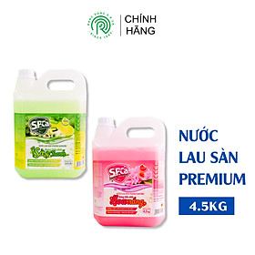 Nước lau sàn S.P.Ca Premium 4.5 Lít - Sả & Chanh