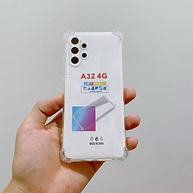 Ốp lưng cho SS A32 4G - Nhựa dẻo - Trong Suốt - Chống sốc - Bảo vệ điện thoại