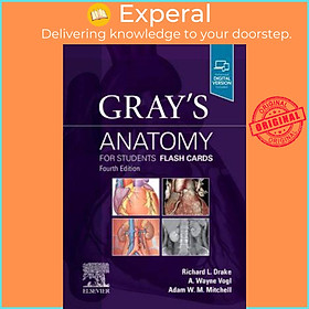 Sách - Gray's Anatomy for Students Flash Cards by Richard Drake (US edition, paperback)
