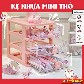 Mua Kệ Đựng Mỹ Phẩm Đồ Trang Điểm Trang Sức 4 Tầng Ngăn Kéo Tiện Dụng