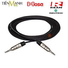 Mua Dây Cáp Tín Hiệu Hosa 2 Đầu 3.5mm Rean by Neutrik Pro Stereo TRS Dài 3m HMM-010 Cable Interconnect 3ly HMM010 Hàng Chính Hãng