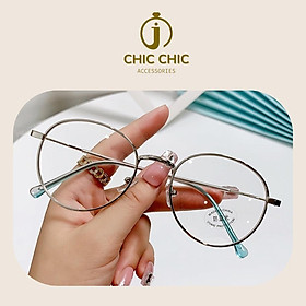 Mắt kính mát thời trang thay tròng được chic chic màu bạc cho nam và nữ bộ sưu tập mắt kính 2023