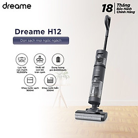 Mua Máy Hút Bụi Lau Nhà Cầm Tay DREAME H12  Cảm Biến Báo Vết Bẩn  Vệ Sinh Con Lăn Tự Động  Công Suất 100W Áp Suất 10 000 Pa - Hàng Chính Hãng
