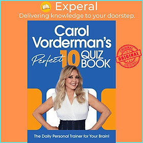 Sách - Carol Vorderman's Perfect 10 Quiz Book by Carol Vorderman (UK edition, hardcover)