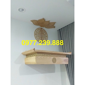 Mua bàn thờ gỗ sồi có ngăn kéo 61cm