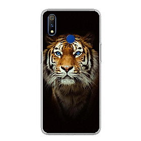 Ốp lưng cho Realme 3 Pro - 0300 TIGER03 - Silicone dẻo - Hàng Chính Hãng