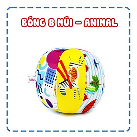 Bóng vải PiPoVietnam gắn lục lạc luyện cầm nắm an toàn cho trẻ sơ sinh và trẻ nhỏ