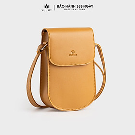 Túi Yuumy ( Thời trang nữ đựng điện thoại mini trơn - Túi đeo chéo da Seasand YN225 )
