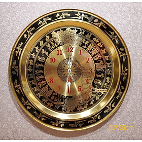Mua ĐỒNG HỒ MÂM TRỐNG ĐỒNG BẢN ĐỒ VIỆT NAM