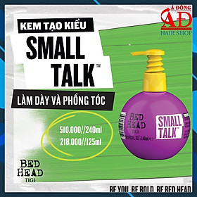 Gel lưu giữ nếp tóc uốn nắn Tigi Bed Head Small Talk