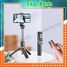 Mua Gậy Chụp Ảnh Selfie Kèm Điều Khiển Từ Xa Remote Kiêm Tripod Giá Đỡ Điện Thoại -