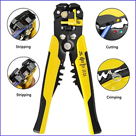Mua Kìm Tuốt Dây Điện  Dây Cáp  Bấm Cos Đa Năng 0.2 - 6mm