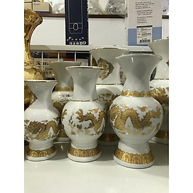Mua Bình bông in rồng vàng