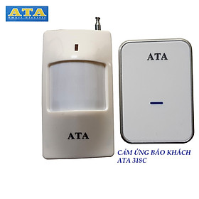 Chuông báo trộm ATA AT-318C cảm ứng hồng ngoại không dây - Hàng chính hãng