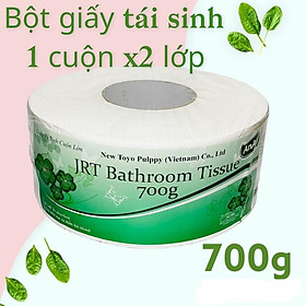 Giấy Vệ Sinh Cao Cấp Cuộn Lớn 700G AnAn 2 Lớp JRT Bathroom Tissue Cuộn Đại