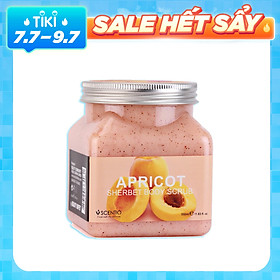 Tẩy Tế Bào Chết Toàn Thân Dưỡng Ẩm Chiết Xuất Quả Mơ Scentio Apricot 350ml