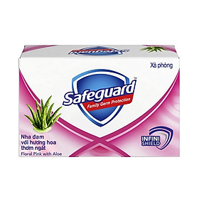 Xà Bông Cục Safeguard Nha Đam Và Hương Hoa Thơm Ngát 130g