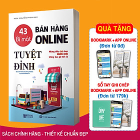 BIZBOOKS - Sách 43 Bí Mật Bán Hàng Online Tuyệt Đỉnh: Những Điều Chủ Shop Nghìn Đơn Không Bao Giờ Tiết Lộ - MinhAnBooks