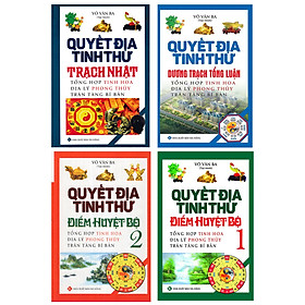 Combo Quyết Địa Tinh Thư - Bộ Số 1 (Bộ 4 Cuốn)