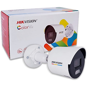 Camera IP Colorvu Lite 2MP Thân Tích Hợp Mic HIKVISION DS-2CD1027G0-LU - Hàng Chính Hãng 