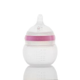 Bình sữa núm ti cao su thiên nhiên Silicone Mamachi loại Premium - Mamachi Baby Bottle Premium