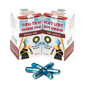 TIÊU TÍCH GIÁNG PHÌ HOÀNG VIỆT , Hỗ Trợ KIỂM SOÁT CÂN NẶNG ,Hạ Mỡ Máu, Gan Nhiễm Mỡ (Lọ 90 viên)