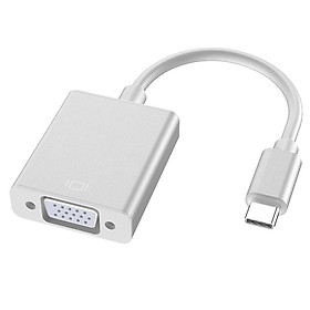 Bulk Wholesale Laptop Type C USB HUB USB-C To VGA Convertor HD 1080P With Custom Logo