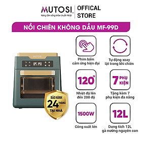 Mua Nồi chiên không dầu Mutosi MF-99D dung tích 12 Lít - Công nghệ nhật bản - Hàng chính hãng