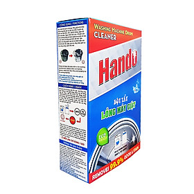 Hộp 2 gói tẩy lồng máy giặt siêu sạch Hando