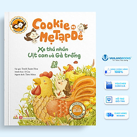 Sách Cookie Và Mẹ Tạp Dề - Xe Thú Nhún Vịt Con Và Gà Trống