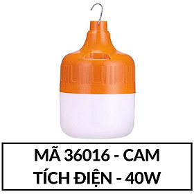 Bóng đèn Led Bulb sạc tích điện cổng USB có Pin tháo rời 40/60/100W mã 37001