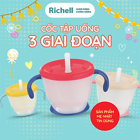 Cốc tập uống 3 giai đoạn AQ Richell Nhật Bản | Baby