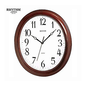 Mua Đồng hồ treo tường Nhật Bản Rhythm CMG271NR06 Kt 28.8 x 33.0 x 4.5cm  690g Vỏ gỗ. Dùng Pin