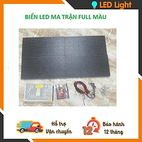 Mua Biển led ma trận 4 tấm P10 full màu đầy đủ phụ kiện