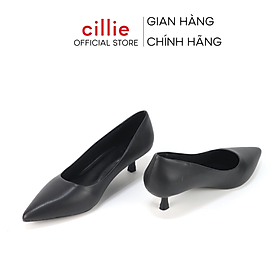 Giày cao gót thời trang nữ kiểu dáng basic mũi nhọn thanh lịch thon gọn bàn chân gót cao 3cm 1013