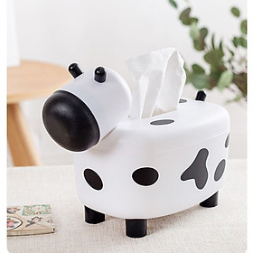 Mua Hộp Đựng Giấy Ăn 2 in 1  Hình Bò Sữa