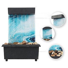 Waterfall Scene Tabletop Feng Shui Meditation Waterfall Fountain  Style 1