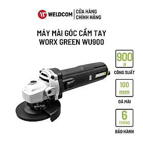 Máy Mài Góc Cầm Tay WORX GREEN WU900 Động Cơ Mạnh Mẽ 900W 100mm (công tắc đuôi)