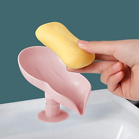 Soap Easy Clean Stylish with Suction Cup Soap Box for Rags Brushes